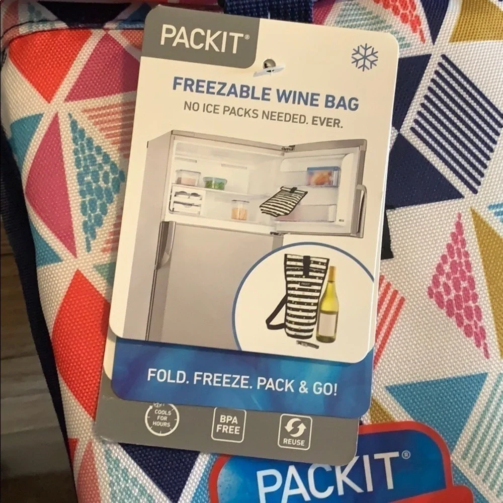 Packit Freezable Wine bag New